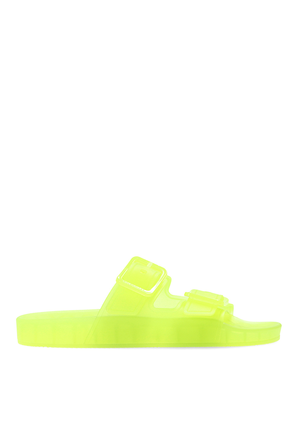 Neon Mallorca slides with logo Balenciaga Vitkac Italy